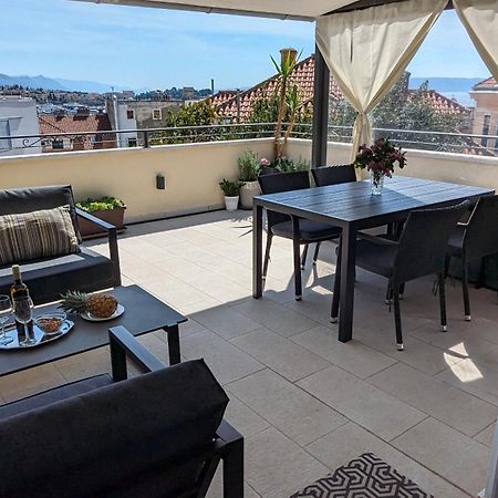 Prime Location Penthouse Apt With A Large Terrace Split Luaran gambar