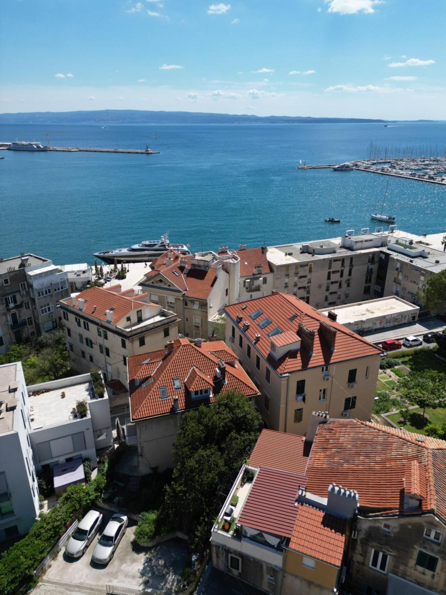 Prime Location Penthouse Apt With A Large Terrace Split Luaran gambar